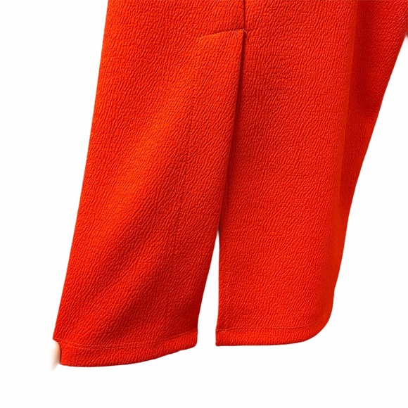 Topshop Bow Twist Strapless Red Dress Sz 10 - Picture 7 of 8